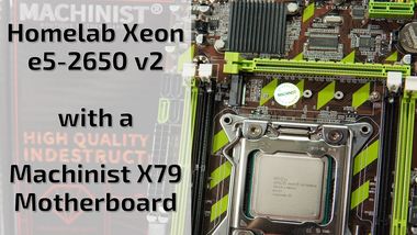 Testing Xeon E5 2650v2 with Chinese X79 Motherboard